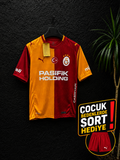 Galatasaray Yeni Sezon 2026-2027 Sarı Kırmızı Çocuk forması
