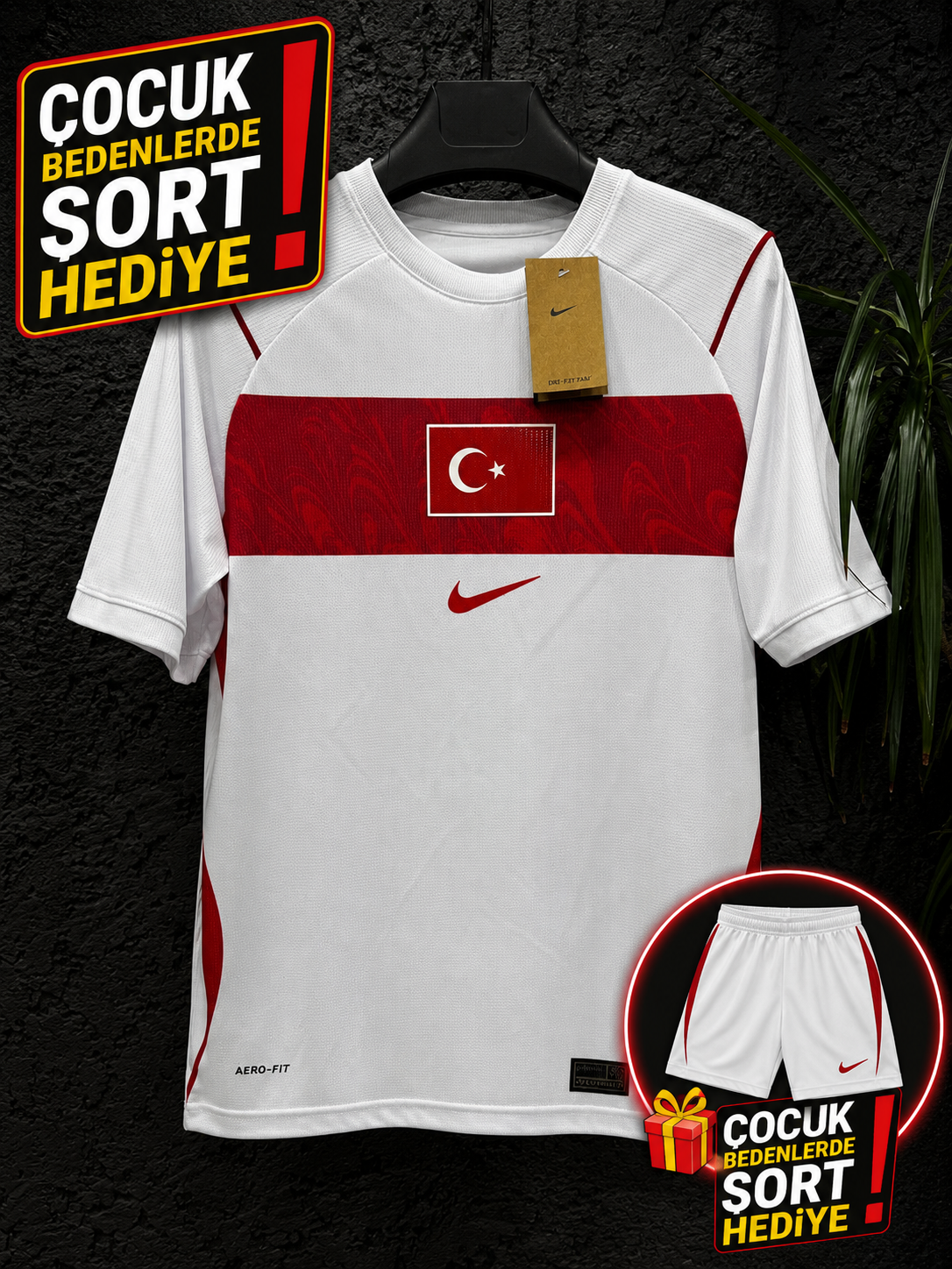 Türkiye Beyaz Çocuk Forması