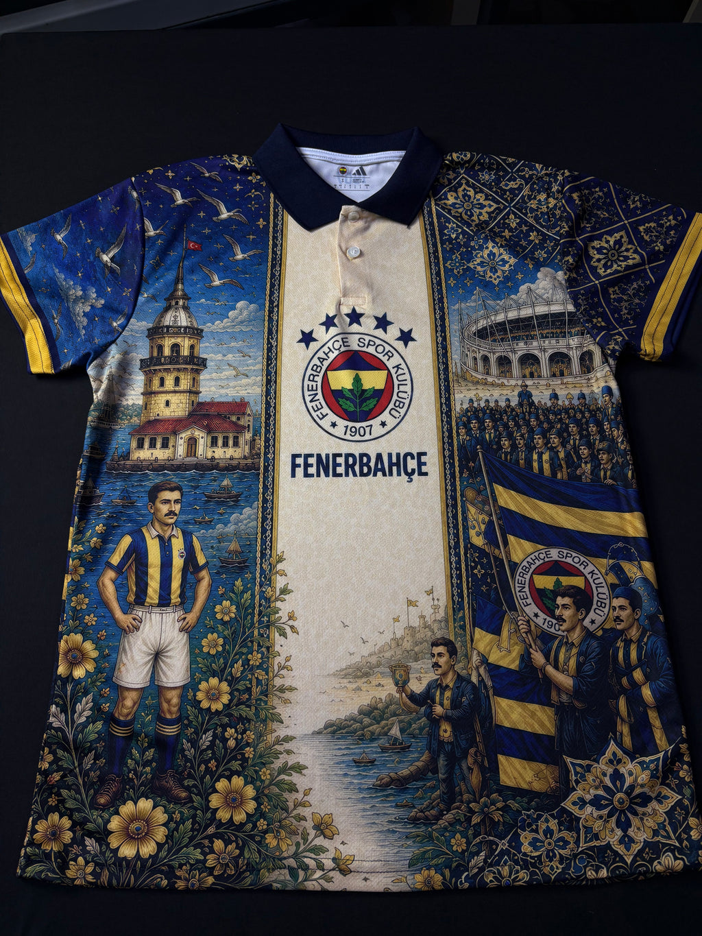 Fenerbahçe Efsane Yeni Tasarım Polo