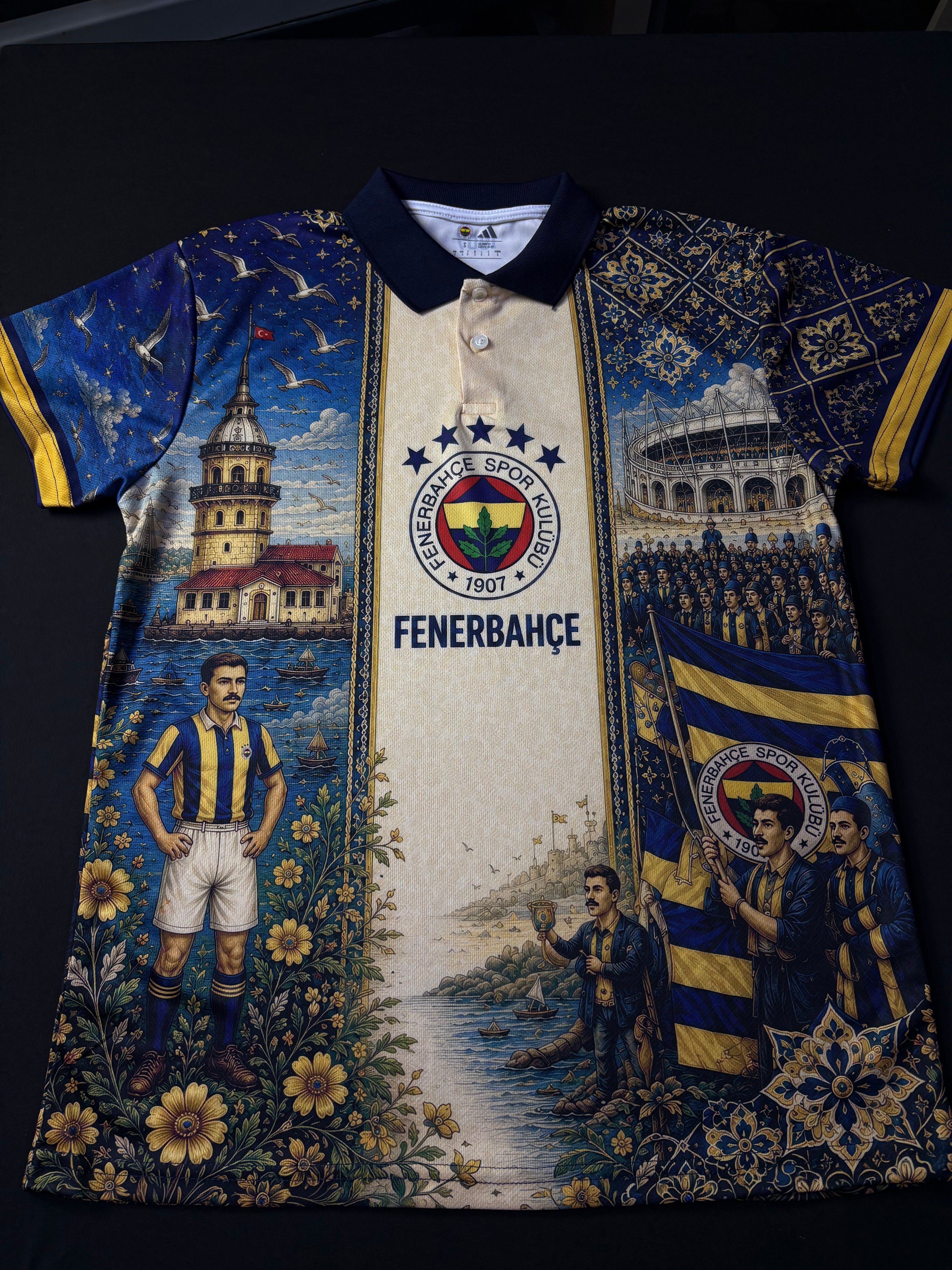 Fenerbahçe Efsane Yeni Tasarım Polo