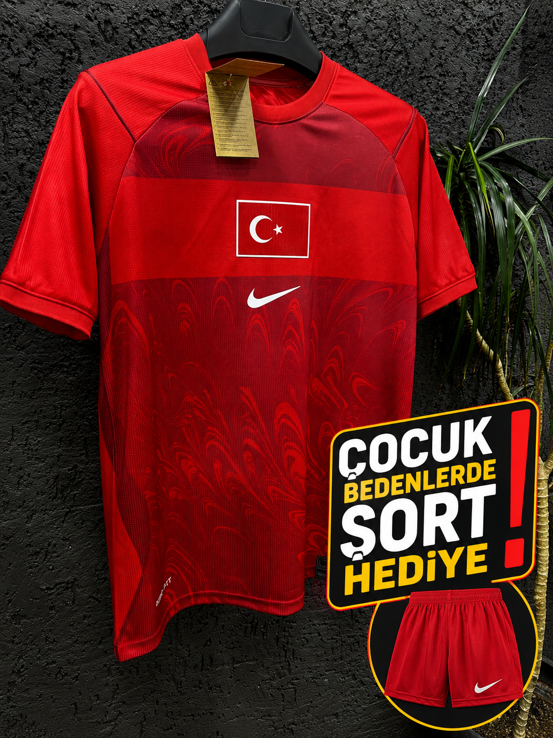 Türkiye Kırmızı Çocuk Forması