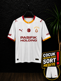 Galatasaray Yeni Sezon 2026-2027 Beyaz Çocuk Forması